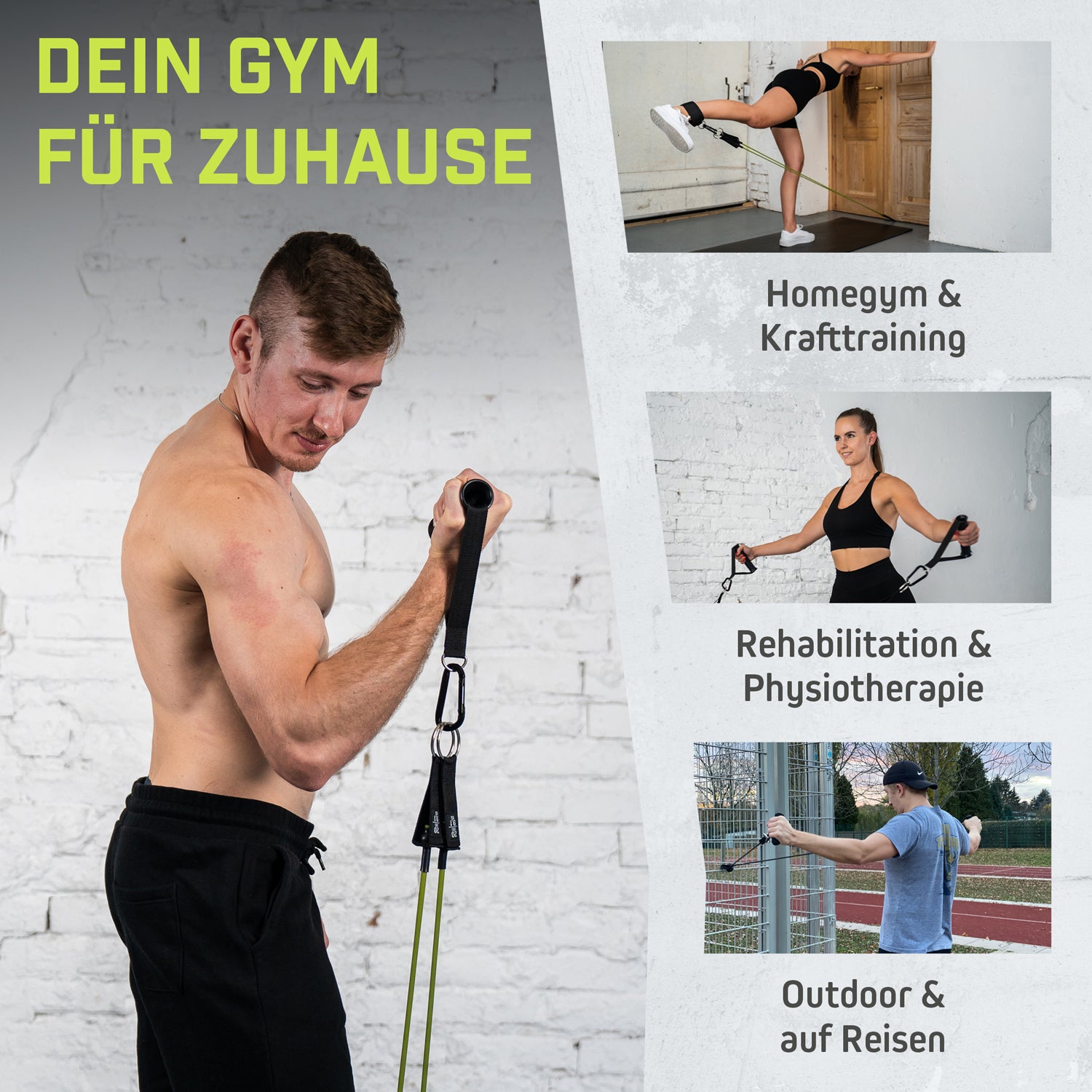 Widerstandsbänder Set - B-Ware