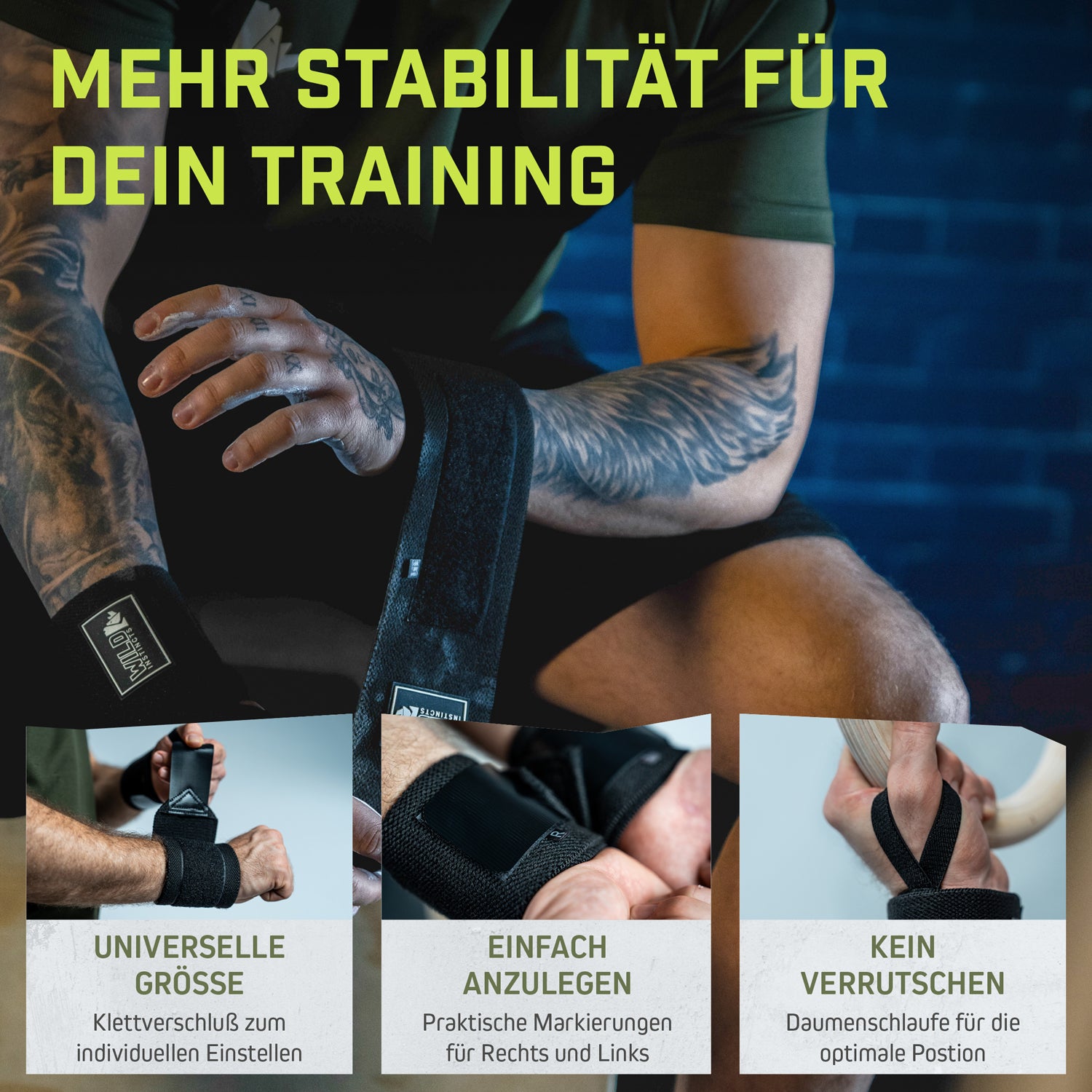 Handgelenk Bandagen / Wrist Wraps