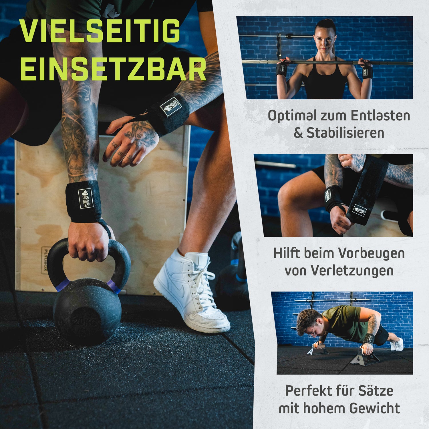 Handgelenk Bandagen / Wrist Wraps
