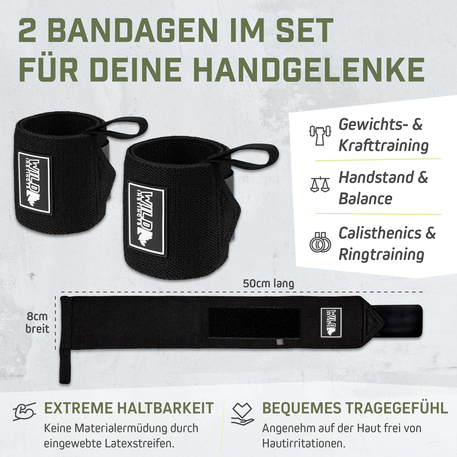 Handgelenk Bandagen / Wrist Wraps