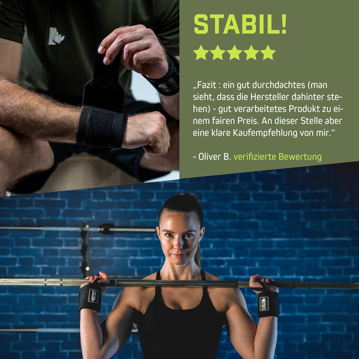 Handgelenk Bandagen / Wrist Wraps