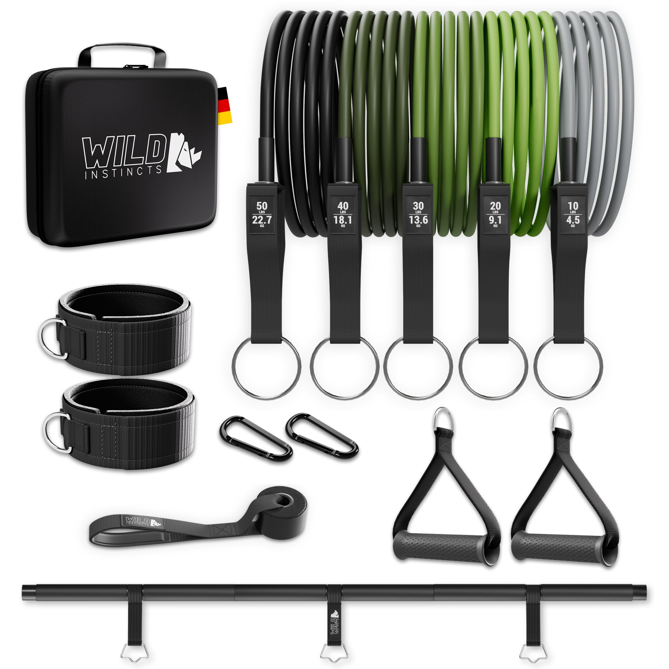 Widerstandsbänder Set