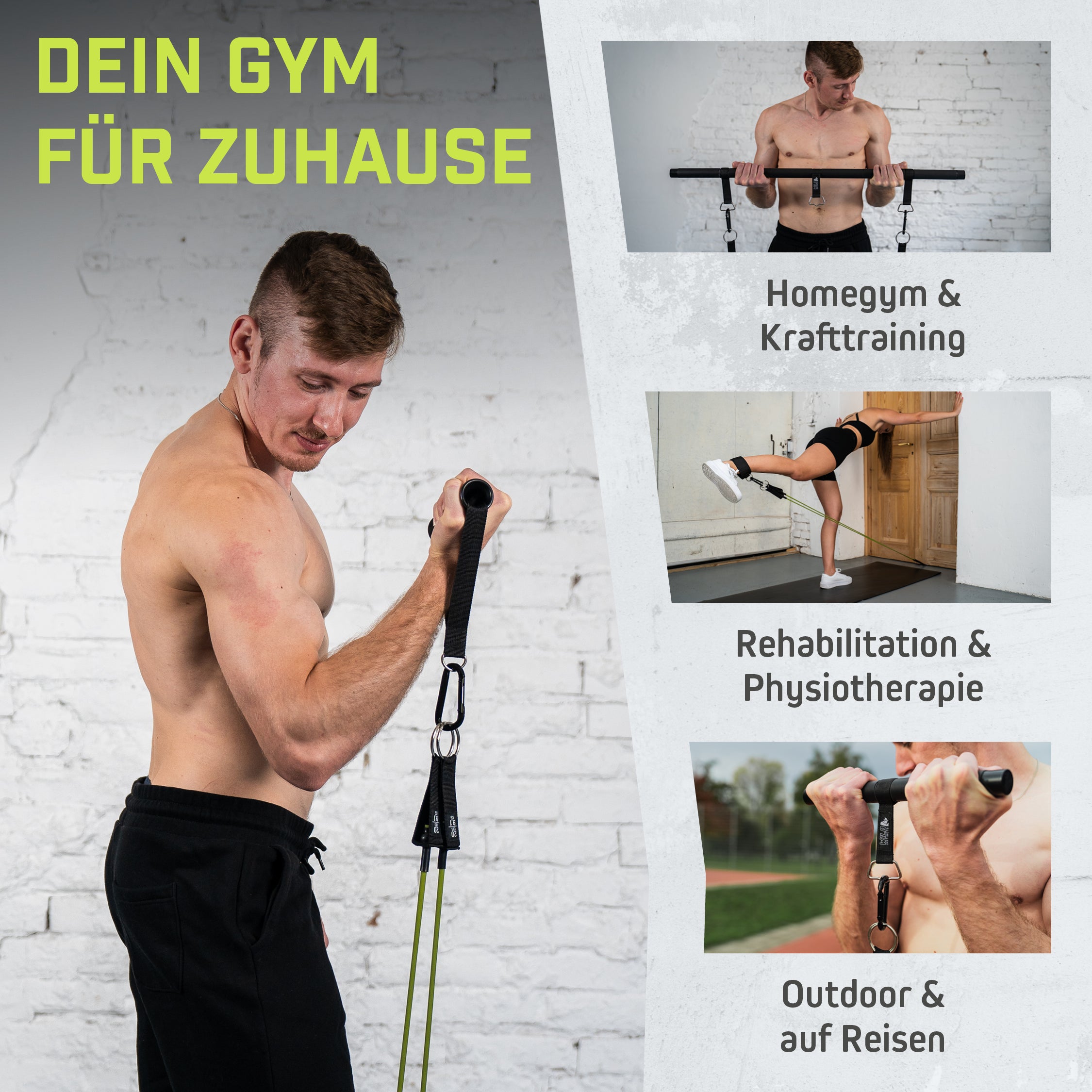 Widerstandsbänder Set