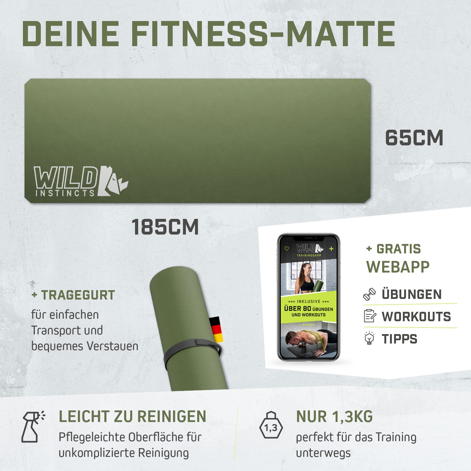Fitness-Matte "Pulse"