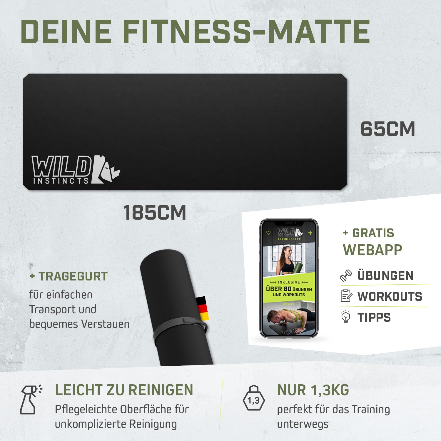 Fitness-Matte "Pulse"