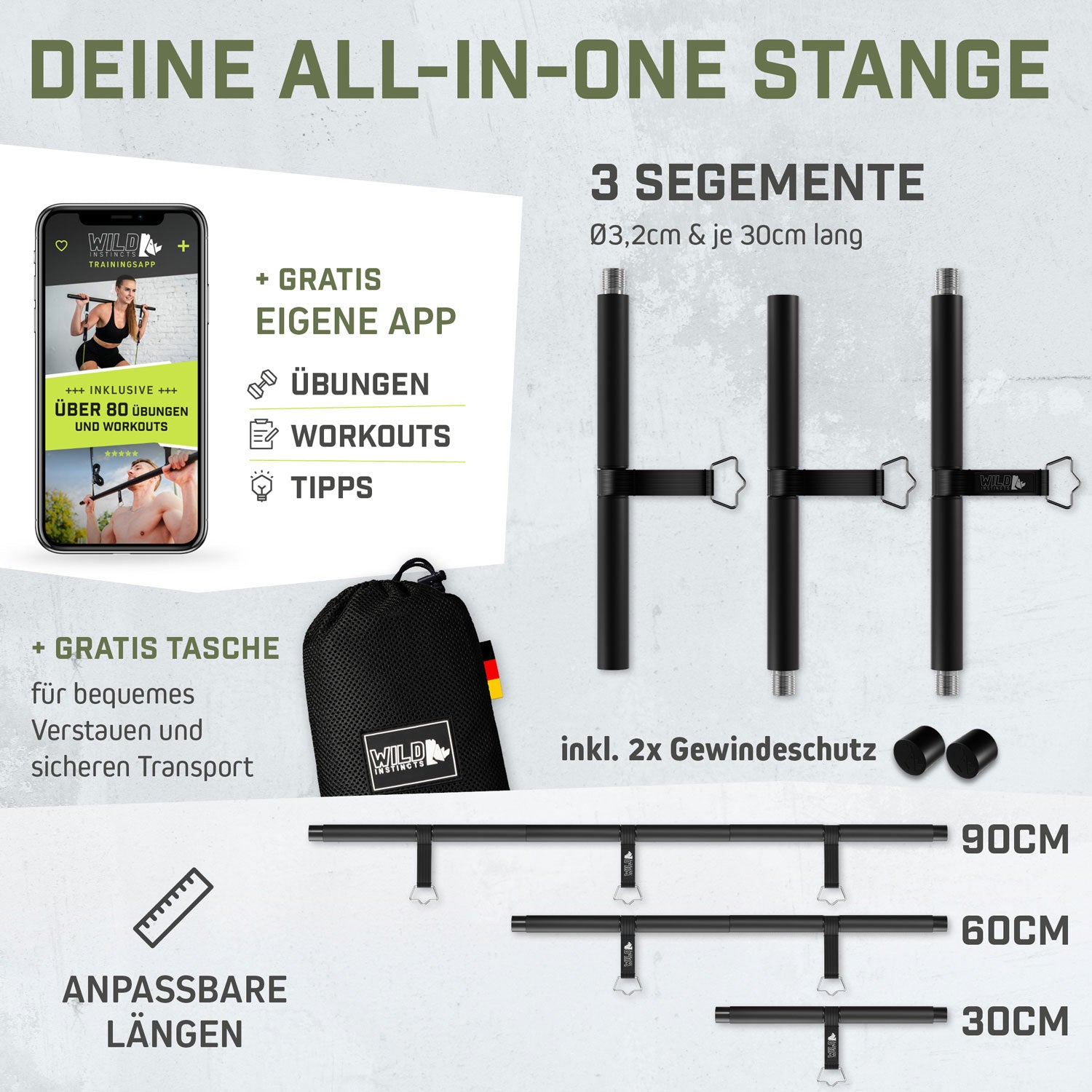 Widerstandsbänder Set