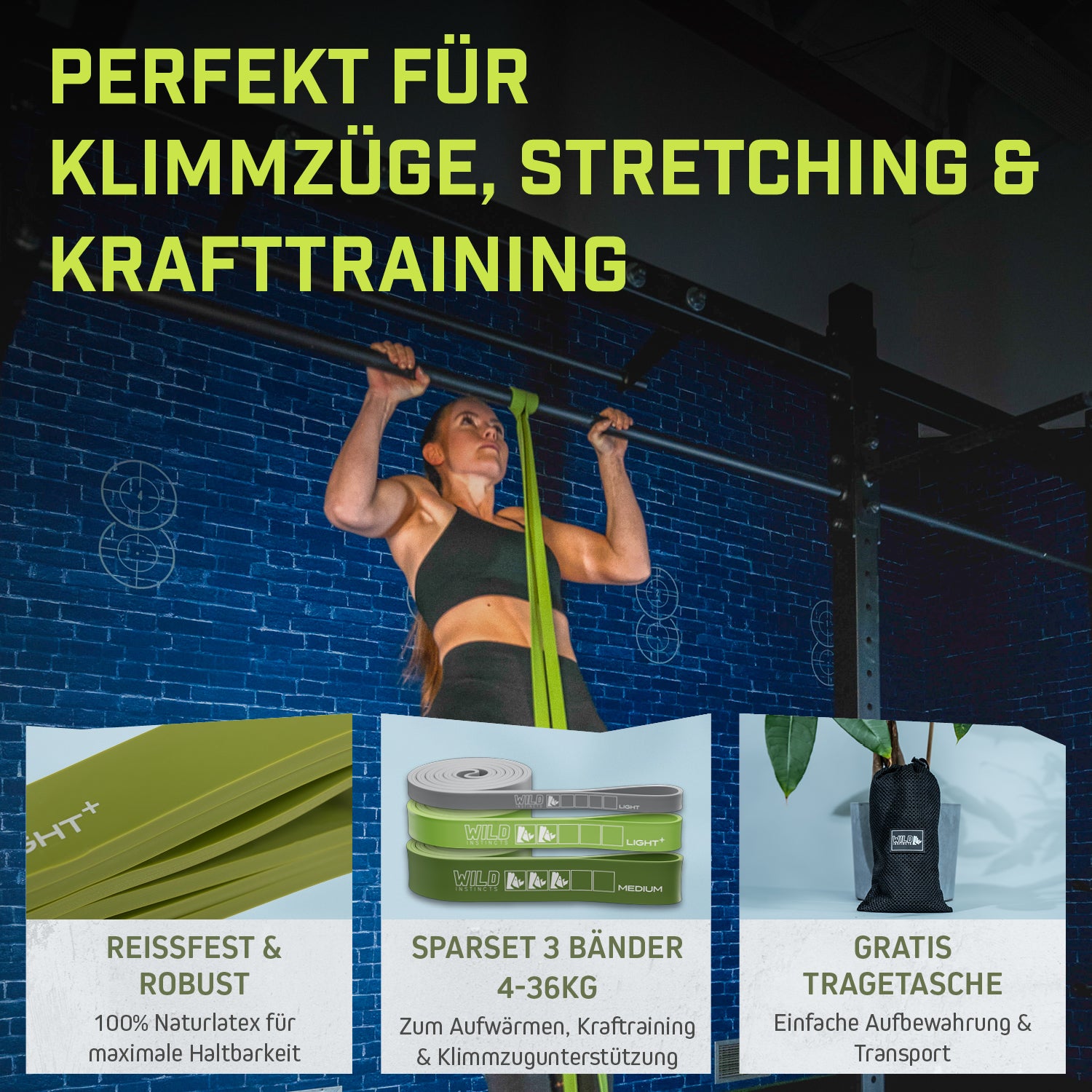 Pull-Up Bänder | Fitnessbänder