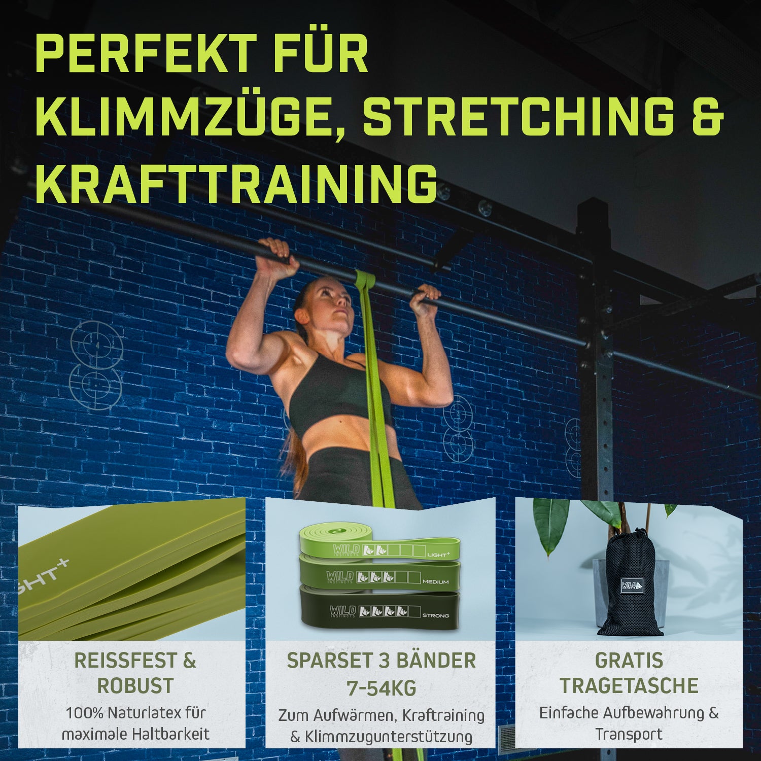 Pull-Up Bänder | Fitnessbänder