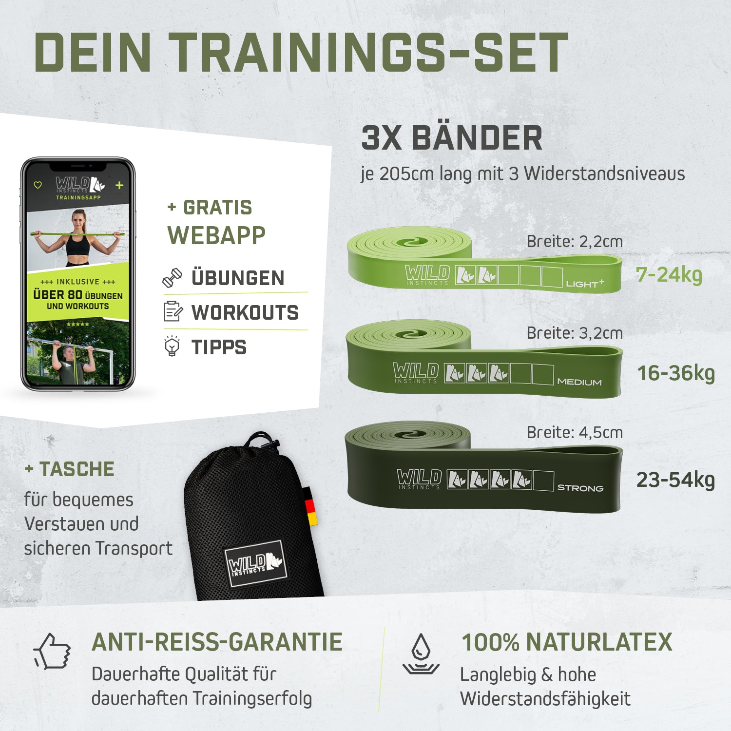 Pull-Up Bänder | Fitnessbänder