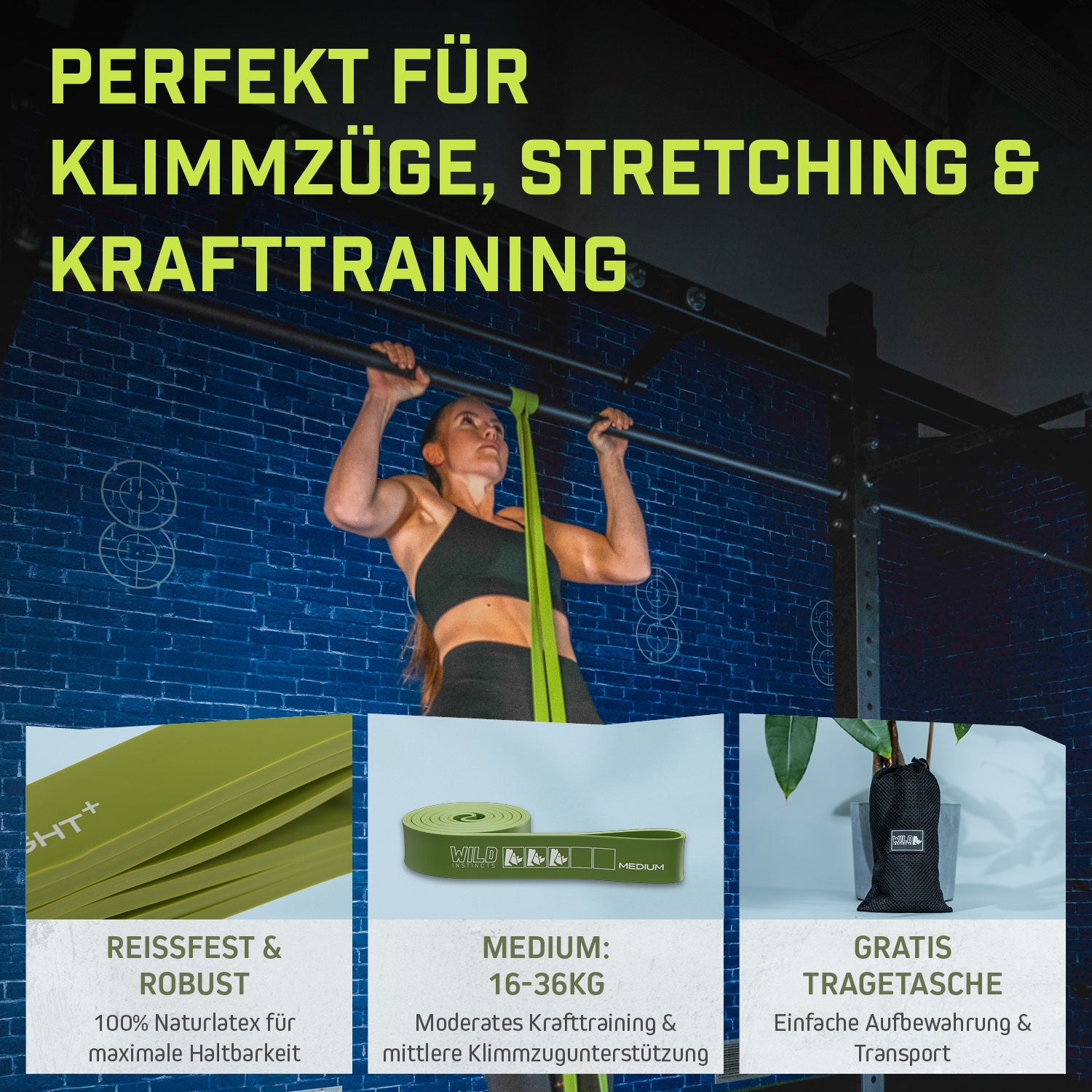 Pull-Up Bänder | Fitnessbänder