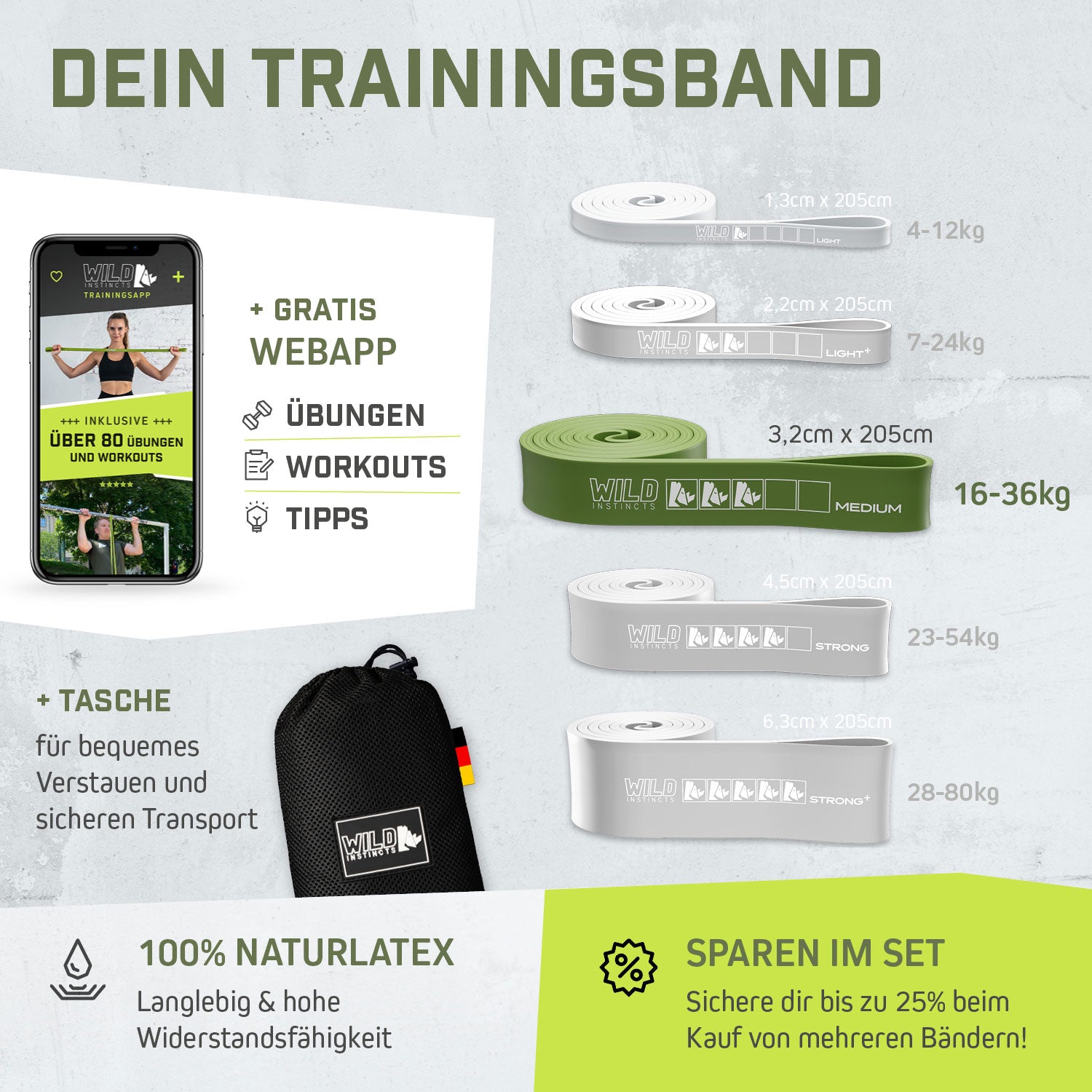 Pull-Up Bänder | Fitnessbänder