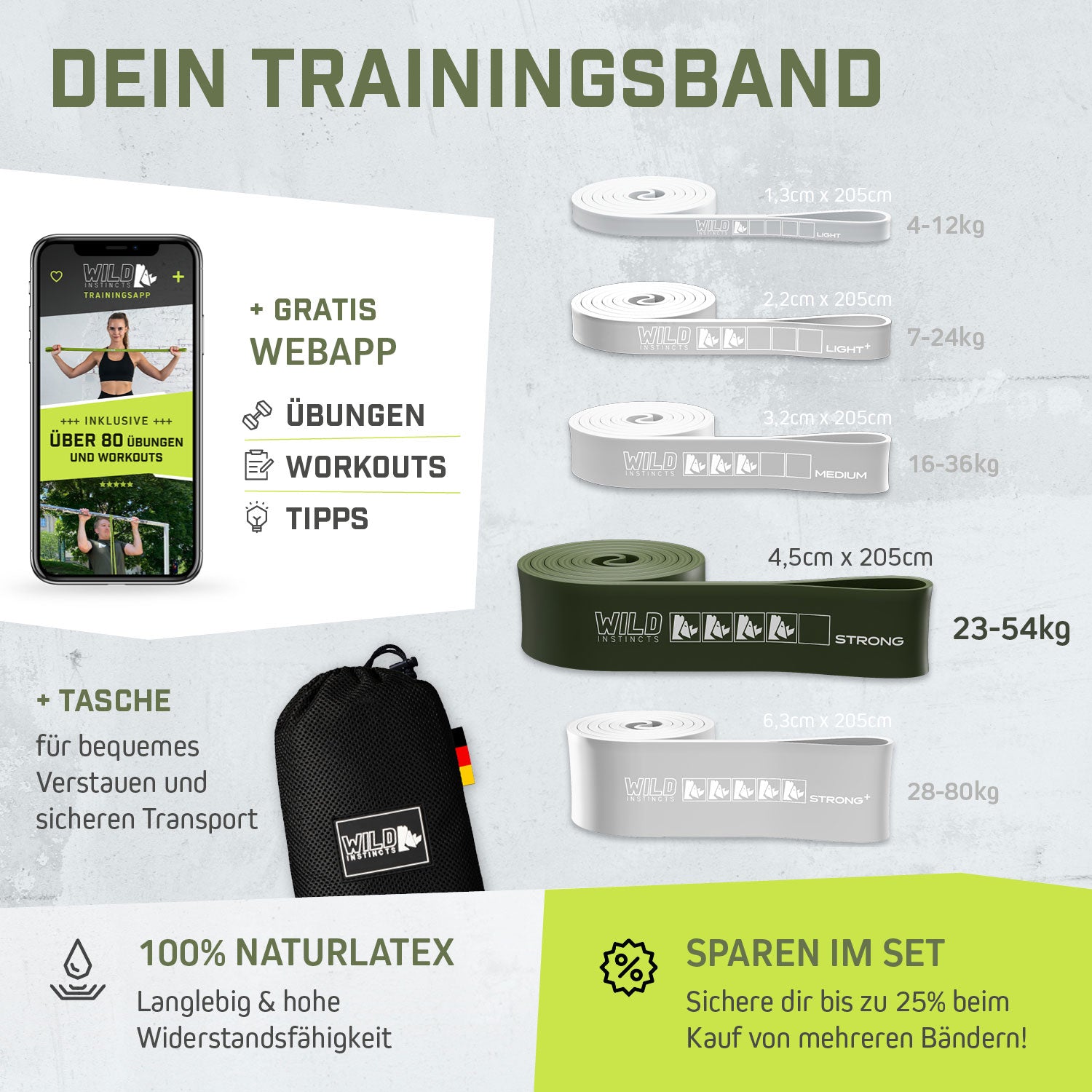 Pull-Up Bänder | Fitnessbänder