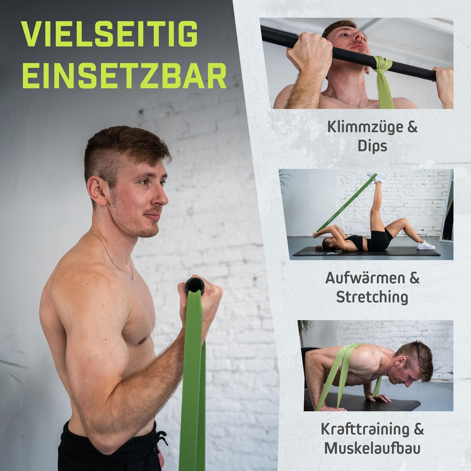 Fitnessbänder aus Stoff