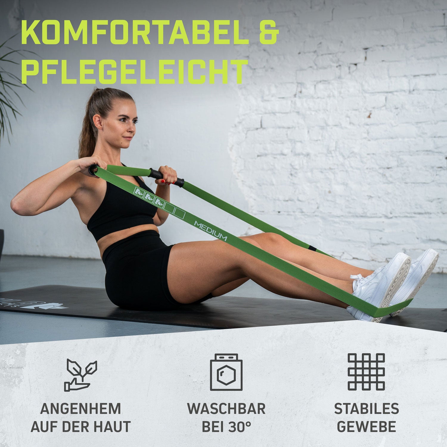 Fitnessbänder aus Stoff